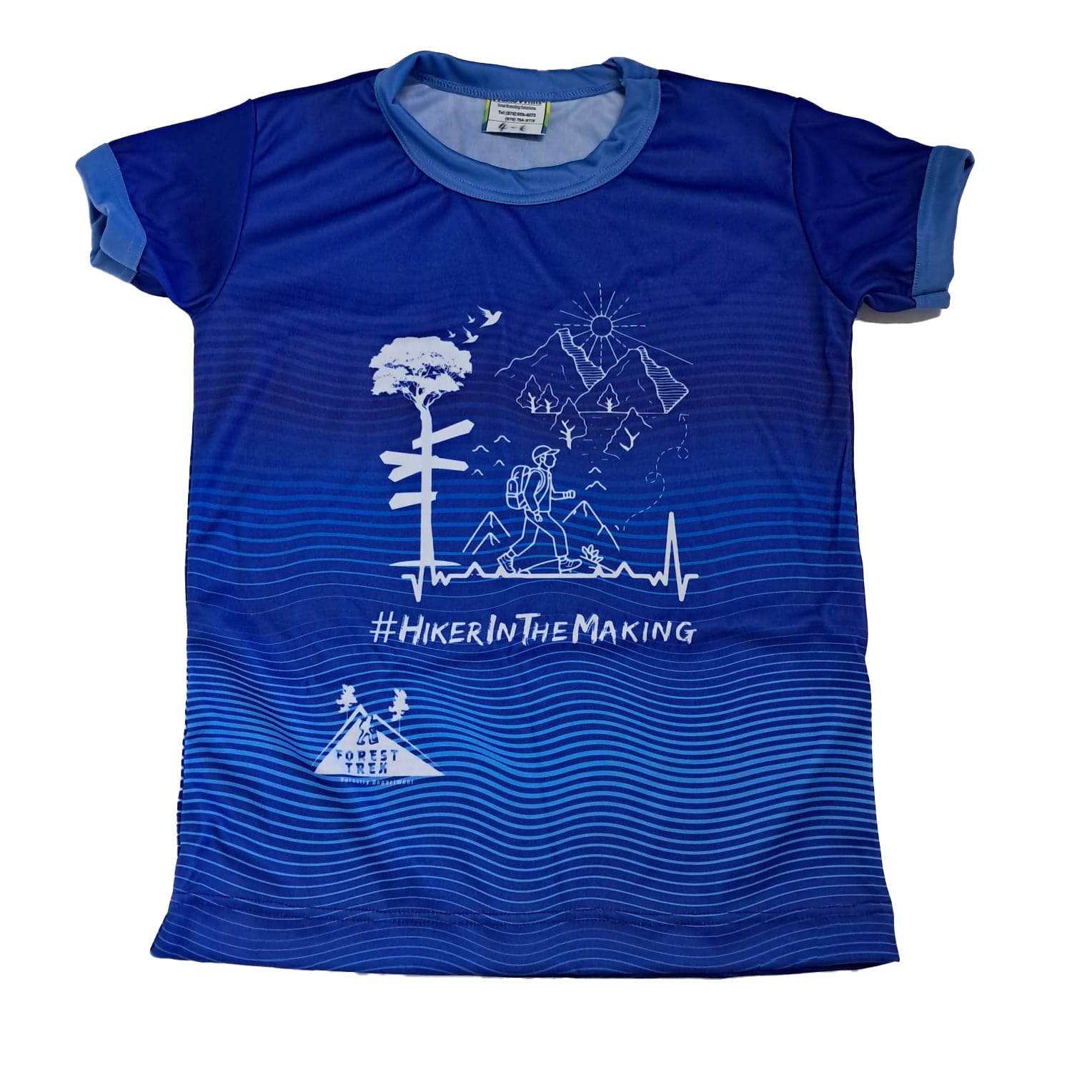 Forest Trek #HikerInTheMaking Unisex Jersey Tshirt (10
- 12 years)